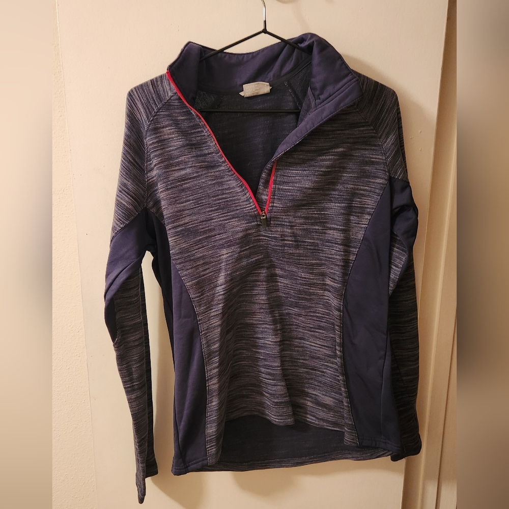 Columbia 1/4 Zip Sweater - L